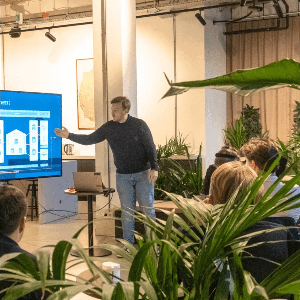 Bernd geeft een masterclass